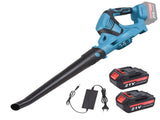 Cordless Leaf Blower 21V Battery Powered Leaf Blower for Lawn Care with Fast Charger 81.19CFM V1294-YM0901-H47257EU-2