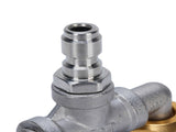 Pressure Washer Double Turbine Nozzle 1/4 Inch Stainless Steel 4000psi Double Rotating Turbo Nozzle V1294-YM0901-3111250011311
