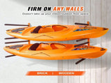 Wall Kayak Rack, 4-Capacity Wall Mounted Kayak Holders for Kayak Canoe Paddle Board, Kayak V952-BGS4G0000000MMS6PV0