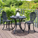 Remy Aluminium 3 Piece Setting V231-CAS-080-3 BLACK