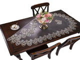 Coffee Table Cloth for Living Room Center Table Embroidery Lace Tablecloth Home Dining Coffee Table V1370-AZ4-05685