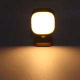 Wooden Magnetic Wall Lamp Portable Bedside Square Night Light Dimmable Wall Mounted Night Light Ash V1294-YM0901-3119230158612