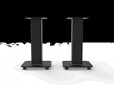 Kanto SX22 22" Tall Fillable Speaker Stands with Isolation Feet - Pair, Black V398-KO-SX22
