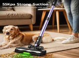 Cordless Vacuum Cleaner, 55Kpa/55mins Self-Standing Powerful Stick Lightweight Vacuum Cleaner for V1313-AU-H28V