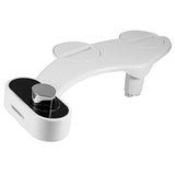 Dual Nozzle Single Cold Water Toilet Bidet Sprayer NonElectric Toilet Attachment for Bathroom V1294-YM0901-3112200040411