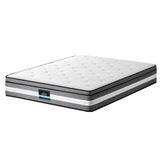 Giselle Bedding 30cm Mattress Gel Foam Pocket Spring Queen MATTRESS-B-LVORY-30-Q