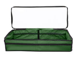 Christmas Ornament Storage Box Under Bed 64 Cell partition 600D Oxford PVC transparent window Black V1294-YM0710-210702XA10-1