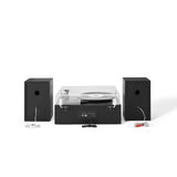 Crosley Sloane Shelf System Turntable - Black V398-CR7022A-BK4