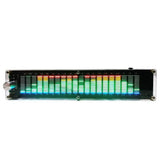 LED Audio Spectrum Analyzer Music Spectrum Dynamic Level Indicator for Audio Enthusiast V1192-AZ-W-28552