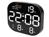 Digital Clock Large Screen LED USB 5V Remote Multifunctional Temperature Month Display Luminous V1294-YM0901-3115230114511