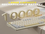 SOLAKAKA Ki99 Pro 99-Key Gasket Mechanical Keyboard Tri-Mode Hot-Swap Knob XFF3-KYKI99P-OR