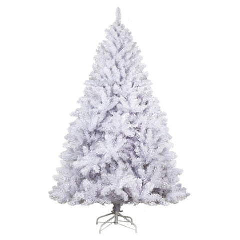 Jingle Jollys Christmas Tree 2.1m 1000 White Tips Xmas Tree Decorations XM-TR-WELL-7F-WH