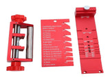 Chisel Sharpening Jig Precise Positioning Aluminum Alloy Woodworking Chisel Honing Guide with Angle V1294-YM0901-3114250078311