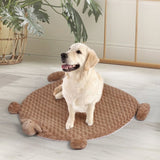 PaWz Pet Bed Cat Calming Beds Dog Squeaky L Tan Large PT1055-L-TA