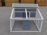 YES4PETS Large Chicken Coop Rabbit Guinea Pig Hutch Ferret House Chook Hen House Run V278-CC213-AMY