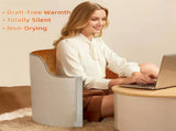 Under Desk Heater, 150W Quiet Foot Warmers for Feet with Detachable Foot Heating Pad, Graphene V1197-JD-042002