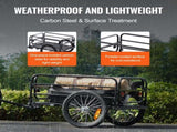Bike Cargo Trailer, 72.5 kg Load, Heavy-Duty Bicycle Wagon Cart, Foldable Compact Storage & Quick V952-CGKHZHJG200B5HWMPV0