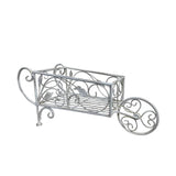 French Country Decorative Wheelbarrow Planter 40cm V637-03806WBR