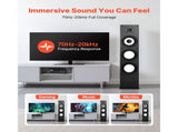 Floorstanding Speaker, 2-Way, Floor-Standing Tower Speaker with 25.4 mm Tweeter, 165.1 mm Woofer, V952-WYLDSYSQ1GZ6F86M3001V0