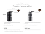 Grey Premium 7-Star Manual Coffee Grinder - Portable Bean Mil V888-ELOSUNG34100