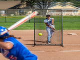 I Screen Baseball for Cage, 7x4 ft Baseball Softball Safety Screen, Body Protector Portable V952-TSBHWIXZX74YWVVBYV0