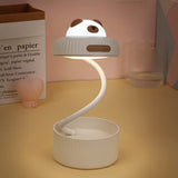 Cute Kawaii Desk Lamp Foldable Desk Lamp Cartoon Bear Atmosphere Night Light Portable USB V1366-AZ2-W-10059