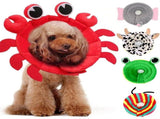 Cat Cone Collar,Cute Frog Shape Elizabethan e Collar for Cat and Small Dog Anti-Bite Lick Wound V1192-AZ-W-26677
