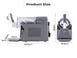 NORDA 1.3L Slushie Machine Frozen Drink Maker Slushy Ice Cream Maker No Ice Compressor Touchscreen TD-SLS-02C-1P6-GY