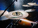 10-Piece Multi-Color Percussion Cymbals with Jingle Effect for Drum Set Accessories and Music V1366-AZ2-W-17242