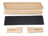 10 Set Beehive Frames Foundations Kit Honey Bee Frames with Beeswax Coated Food Grade Foundation V1294-YM0901-3111230142611