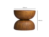 Levede Side Table Terrazzo Coffee Tables Oak CH1086-OA