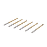 50PCS 1/8 Inch Drill Bits High Speed Steel Spiral Saw Bit Set for Wood and Plastic Cutting Gold V1294-YM0901-3114240123412