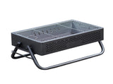 Portable Charcoal Grill with Foldable Legs & Stainless Steel Grate Compact Outdoor BBQ for V1107-CS-HWTKL