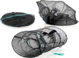 Set of 2 Bait Trap, Crab Trap Minnow Trap, Crawfish Trap, Collapsible Cast Net, Foldable V1259-DP01-A-2877