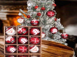 Christmas Gifts 9Pc Christmas Ball Ornament Christmas Tree - Shatterproof Christmas Tree Ornament V1370-AZ4-18933