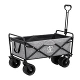 Gardeon Garden Cart with Cargo Net Grey GCT-FABRIC-NET-120KG-GY