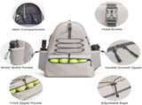 Backpack - Tennis Bag - Sports Bag - Waterproof Racket Bag - Suitable for multiple rackets with shoe V1188-ZXY-10136
