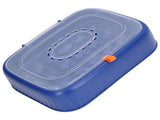 24 Eggs Containers ABS Egg Tray Storage Box Refrigerator Organizer Bins with Breathable VentsDark V1294-YM0523-3113210304213