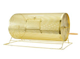 Raffle Drum, 14.8 x 21.26 inch Brass Plated Raffle Ticket Spinning Cage, Holds 10000 Tickets or 300 V952-CJGJS19YC000HNSYJV0
