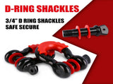 X-BULL 4WD Recovery Kit Snatch Strap / Recovery Tracks Gen3.0/ Mounting pins V211-AUEB-XBRK011XBRT016