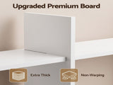 Artiss 15-Section Wall Mounted Display Shelf, Floating Bookshelf for Books and Decor, Extra Thick E1 FUR-S-WALL-04-WH