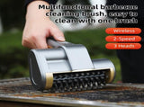 3-in-1 Sliver Cordless Electric Grill Cleaner Built-in LED & USB Charging - Waterproof High Power V888-ELOSUNG49178