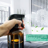 4/6 Pcs 500ml Crystal Clear Glass Spray Bottles 69_AU0120-500MLX4-CL