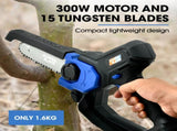 POWERBLADE SW7 20V Cordless Convertible Mini Chainsaw Pole Saw Kit, Telescopic Electric Tree Pruner V219-CHNHCSPBPS2A