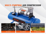 12V Air Compressor with Tank 1.6 Gallon/6 L, Train Horn Air Compressor, 120 psi Working Pressure V952-QLBCQGYYSJZCESCMXV9