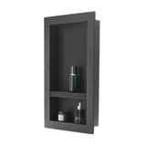 Shower Niche 40.6 x 71.1 x 10.2 cm Recessed Wall Shelf for Bathroom V952-SLLYBK2C16IN1T8NP001V0