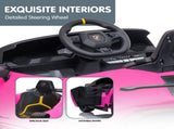 Kahuna Lamborghini Performante Kids Electric Ride On Car Remote Control Pink CAR-LAM-PK