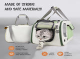 Cat and Dog Transport Bag - Travel Basket - Foldable Cat Transport Box - Cat Bag - Pet Carrier Bag V1188-MS101-03062-1