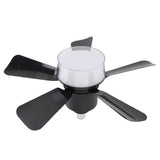 Ceiling Fan with Light 3 Colors Dimmable Quiet LED Ceiling Fan Lamp Screw in E26 Base Timer Function V1294-YM0901-3119250026312