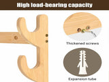 Bow Rack, Wall Mount Sword Holder, Wooden Wall Mount Bow Hanger Heavy Duty Archery Bows Wall Holder V1189-LWWAL-20260401-07096